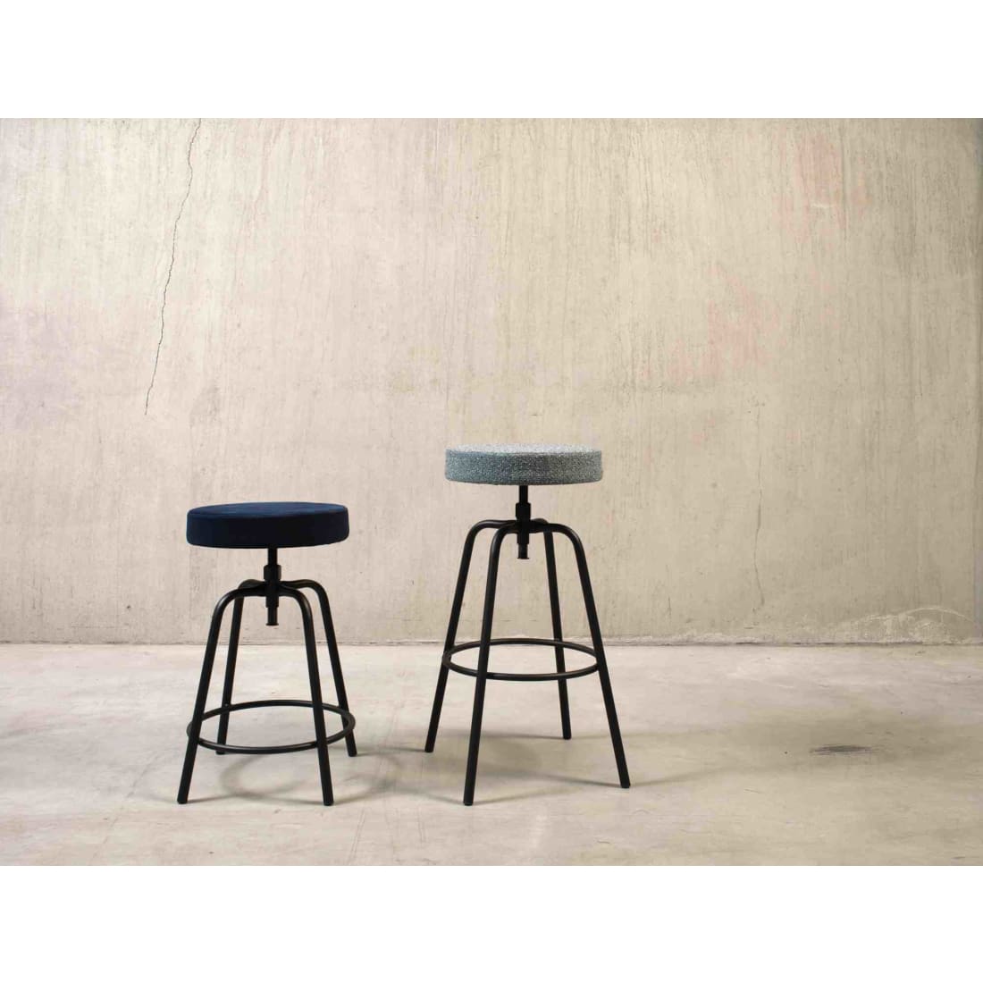 Werkwoonkruk Laag Rond - Velvet Earth Forest