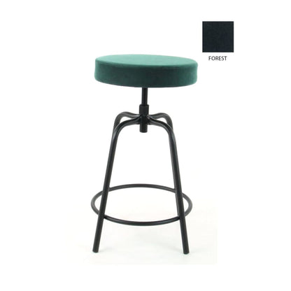 Werkwoonkruk Laag Rond - Velvet Earth Forest