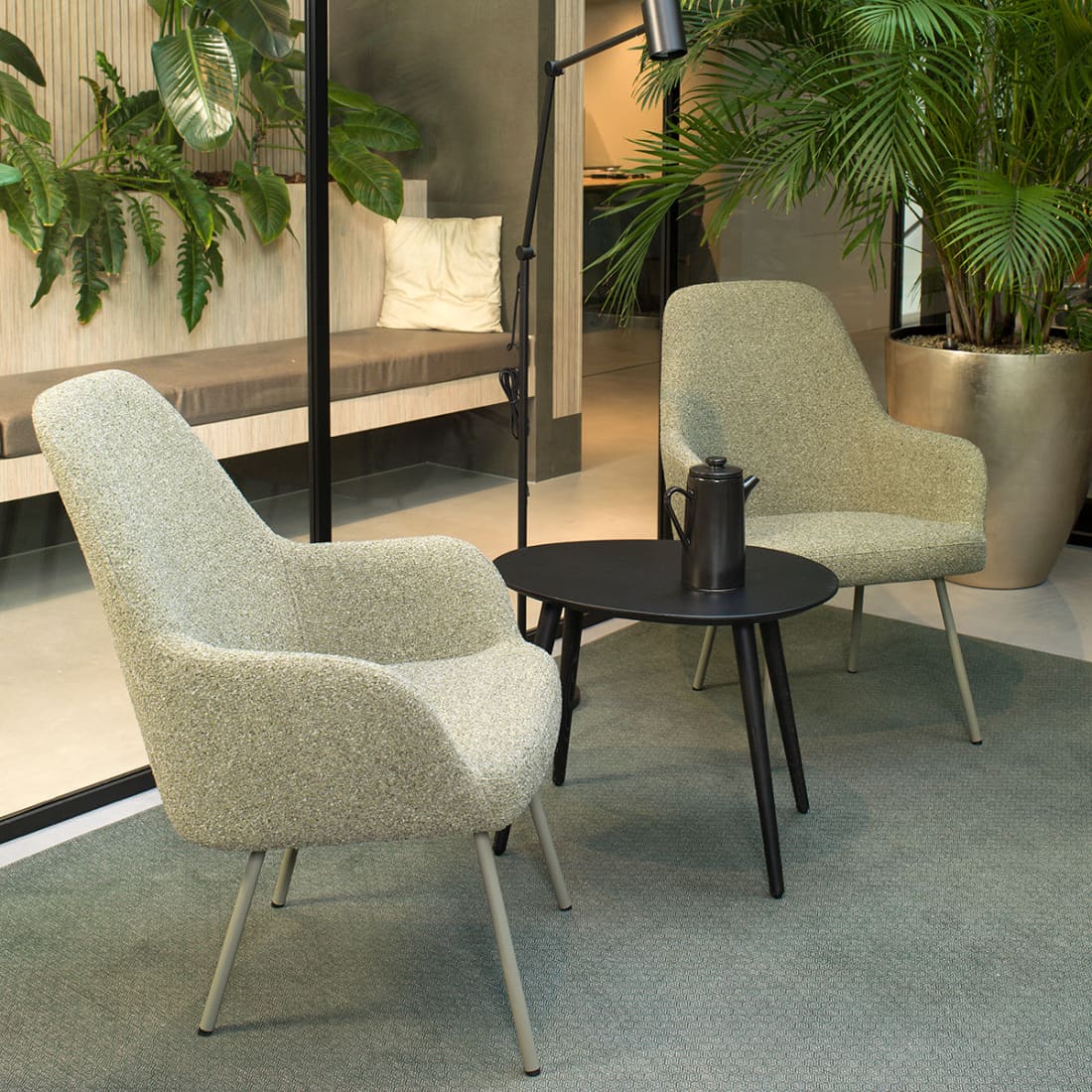 Workliving LoLa - Fauteuil Lounge Vierpoot - Mix & Match
