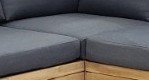 Los Angeles Lounge Hoekset - Metaal Staal Poeder gecoat Antraciet